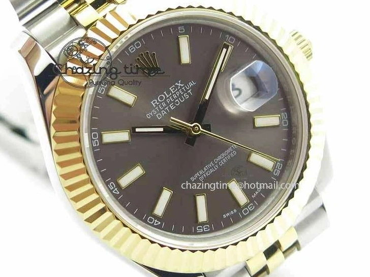 0103 DateJust II 40mm SS YG BP Maker Best Edition Gray Dial On Jubilee Bracelet A QuickDry 3678